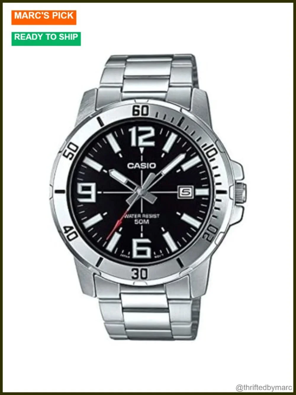 Men's Stainless Steel Casual Analog Sporty Watch